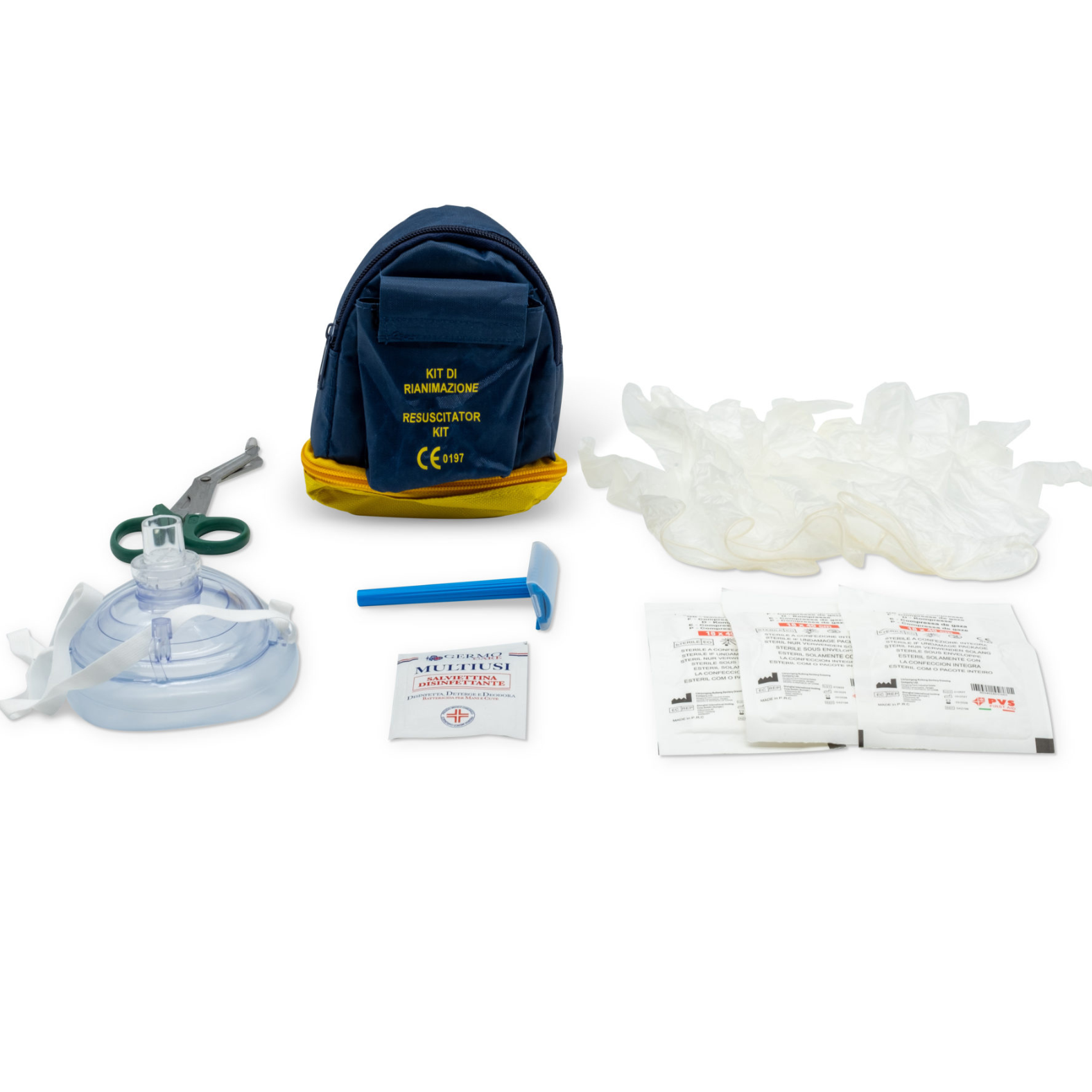 Kit accessori rcp in borsa